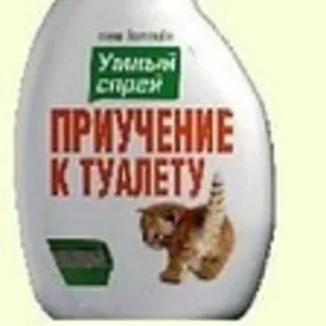 Умный спрей Приучение к туалету для кошек 