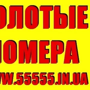 Парные Золотые номера,  Красивые номера 