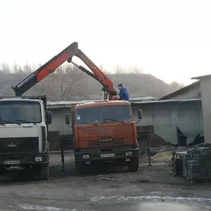 Услуги крана-манипулятора по Донецку.