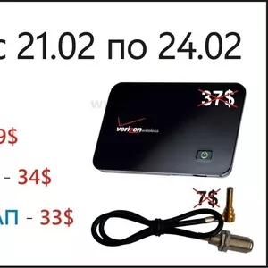 Супер Акция MiFi Verizon 2200 29$