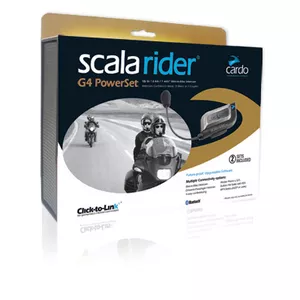 Набор беспроводных Bluetooth гарнитур Scala rider G4 Powerset