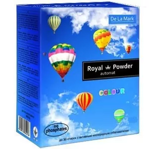 Бесфосфатный концентрированный стиральный порошок Royal Powder