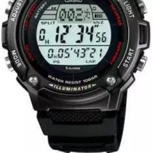 Часы мужские наручные Casio w-S200h-1bvef