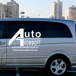 Передний салон,  левое стекло на автомобиль Mercedes-Benz Vito 03-