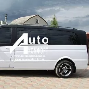 Тонировка автостекол на автомобиль Mercedes-Benz Vito 03-