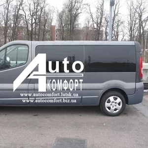 Тонировка автостекол на Renault Trafic,  Opel Vivaro,  Nissan Primastar