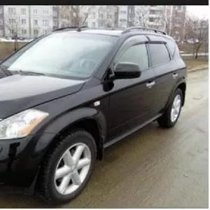 Ветровики комплект (дефлекторы окон) Nissan Murano (Z50)