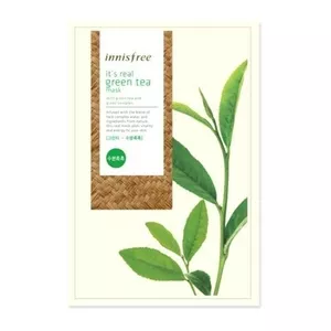  Innisfree It's Real Green Tea Mask 20ml / Тканевая маска.