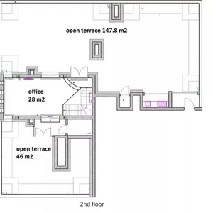 Пентхаус 425 м2 с террасами,  дорогой ремонт