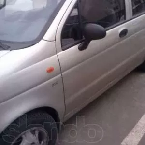 Daewoo Matiz 2008 года, серебристого цвета