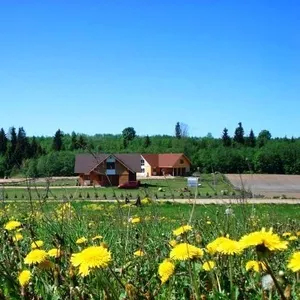 Участок с домом в Латвии (ИЖС,  ВНЖ)