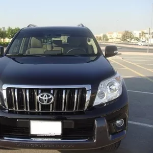  TOYOTA PRADO 2011 черного цвета ..FULL ВАРИАНТ/