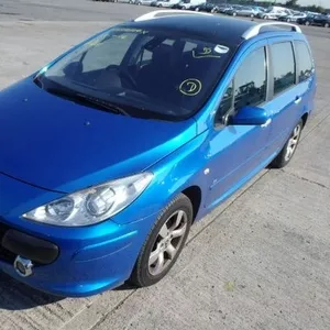 Запчасти бу Peugeot 307 запчастини розборка шрот