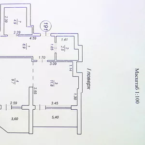 57000$ - Продам 3х комн. кв. Новострой 75/30/22 -- 1/16