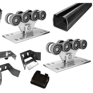 Качественные комплекты консольной фурнитуры для ворот до 400 кг.
