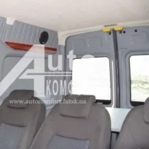 Перетяжка (переоборудование) салона Ford Transit (Tourneo) Connect (Фо