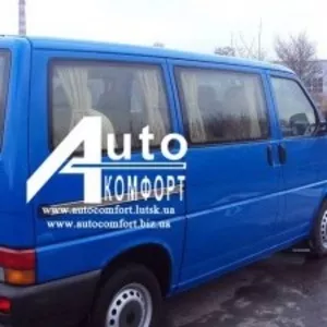 Задний салон,  правое стекло на Volkswagen Transporter Т-4 (Фольксваген