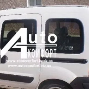 Задний салон,  левое окно на автомобиль Renault Kangoo 96-08 (Рено Канг