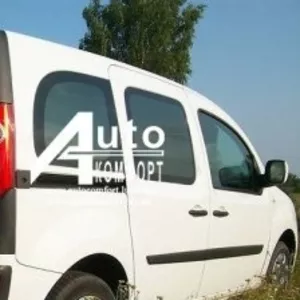 Задний салон,  правое окно на автомобиль Renault Kangoo 08- (Рено Кангу