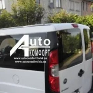 Установка автостекла на Fiat Doblo 2000- (Фиат Добло 2000-)