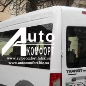 Задний салон,  левое окно,  (длинная база) Ford Transit (Tourneo) Connec