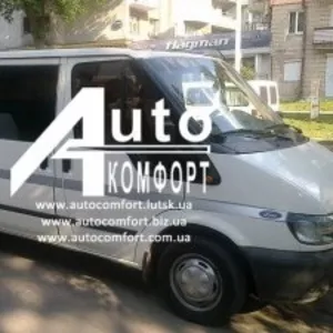 Передний салон,  короткая база,  правое стекло на Ford Transit 2000- (Фо