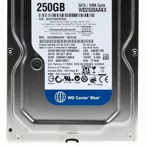 HDD SATA 250GB от  ноутбука MSI EX400