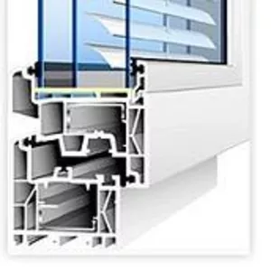 Окна со встроенными жалюзи,  стеклопакеты со встроенными жалюзи