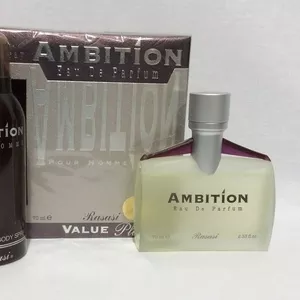 Rasasi Ambition Men,  EDP 70 мл + Deo Spray,  набор для мужчин