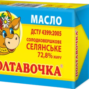 Солодковершкове «Селянське» масло