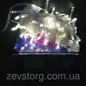 Светодиодная гирлянда 300Led белый