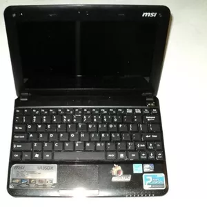 Продаётся нетбук MSI U135DX MS-N014 на запчасти.