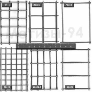 Сварная сетка с повышенной защитой от коррозии от ЧП Метизы- 94