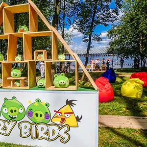 Аренда аттракциона тир «Angry Birds»