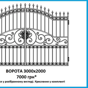 Ворота ковані Артель