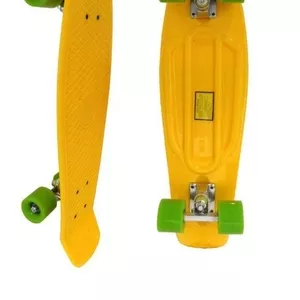 Скейт Longboard Penny желтый 28