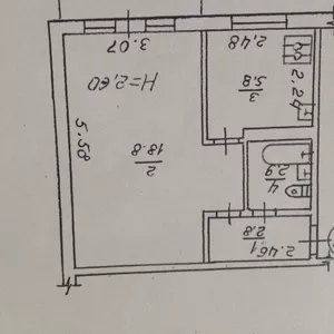 Продам 1-комнатн. квартиру в Полтаве ( без посредников)