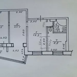 продам 3 комнатную квартиру на победе