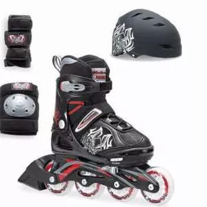 Детские ролики Rollerblade bladerunner phaser xr cube со шлемом