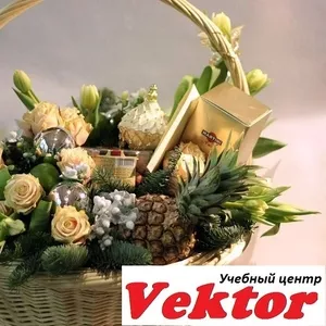 Курсы в Херсоне флористики. Учебный центр Vektor.