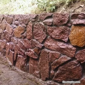 Кладка бутового камня в Киеве и Киевской области.