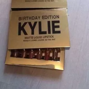 !На100%ящая помада!KYLIE BIRTHDAY EDITION! Не подделка,  не путать!!! 