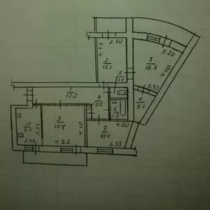 Продам 4 комнатную квартиру на пр.Кирова