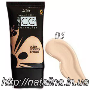 La rosa Color Control Cream Matte Тональный крем LT226-05