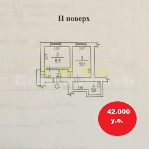 Продам однокомнатную квартиру 9 ст. Б. Фонтана