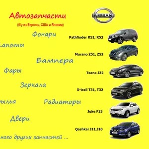 Автозапчасти на nissan,  автозапчасти на infiniti с Японии,  США,  Европы