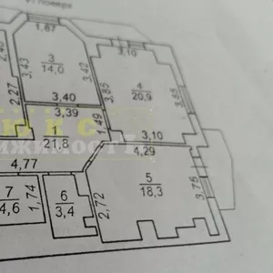 Продам трехкомнатную квартиру 106, 5м2 ул. Малиновского