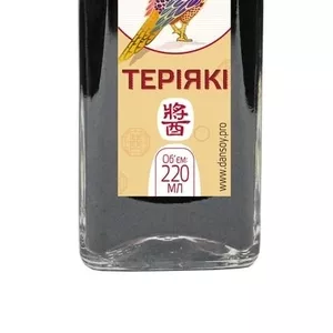 Cоус DanSoy Teriyaki 220 мл стекло