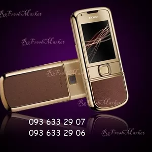 Nokia 8800 Gold Arte (коричневая кожа) 